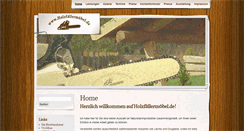 Desktop Screenshot of holzfaellermoebel.de